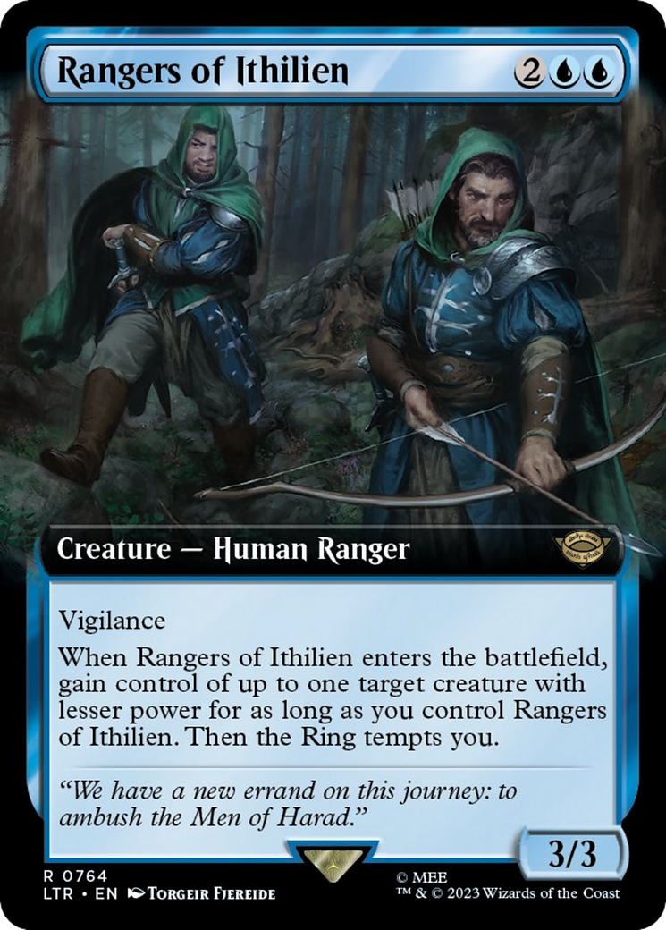Rangers of Ithilien (Extended Art) (Surge Foil) [The Lord of the Rings: Tales of Middle-Earth] | Webway Games