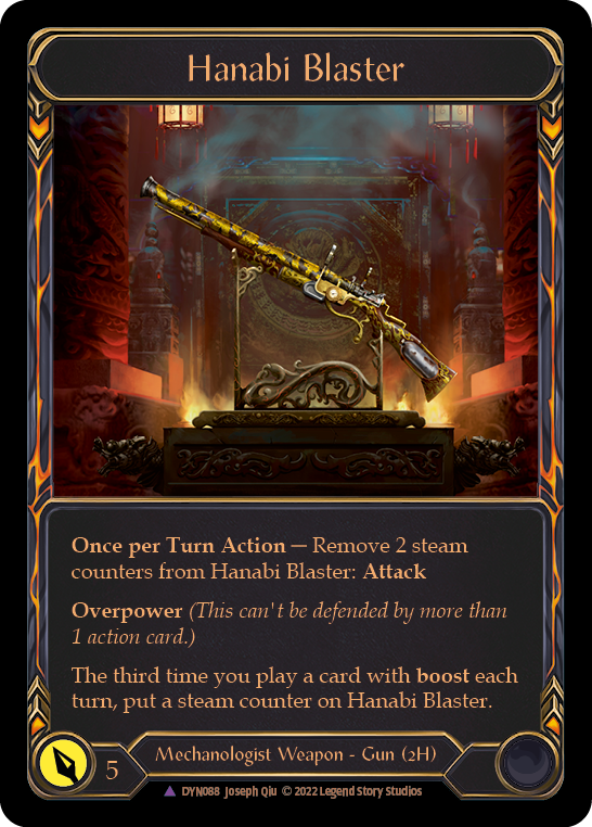 Hanabi Blaster (Marvel) [DYN088] (Dynasty)  Cold Foil | Webway Games