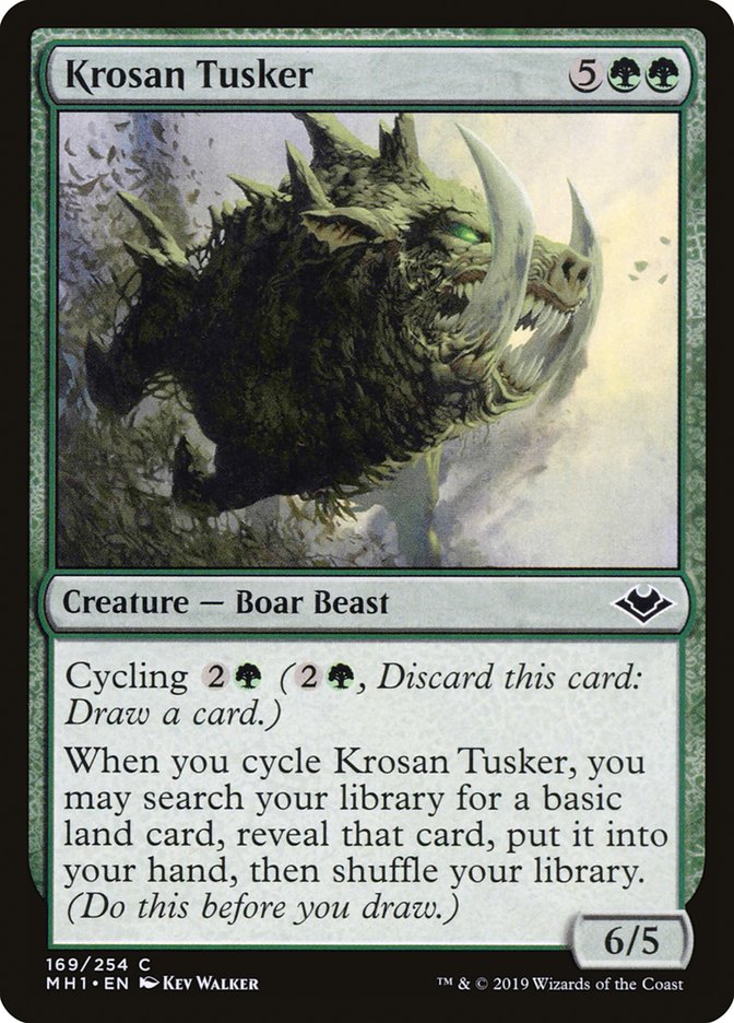 Krosan Tusker [Modern Horizons] | Webway Games