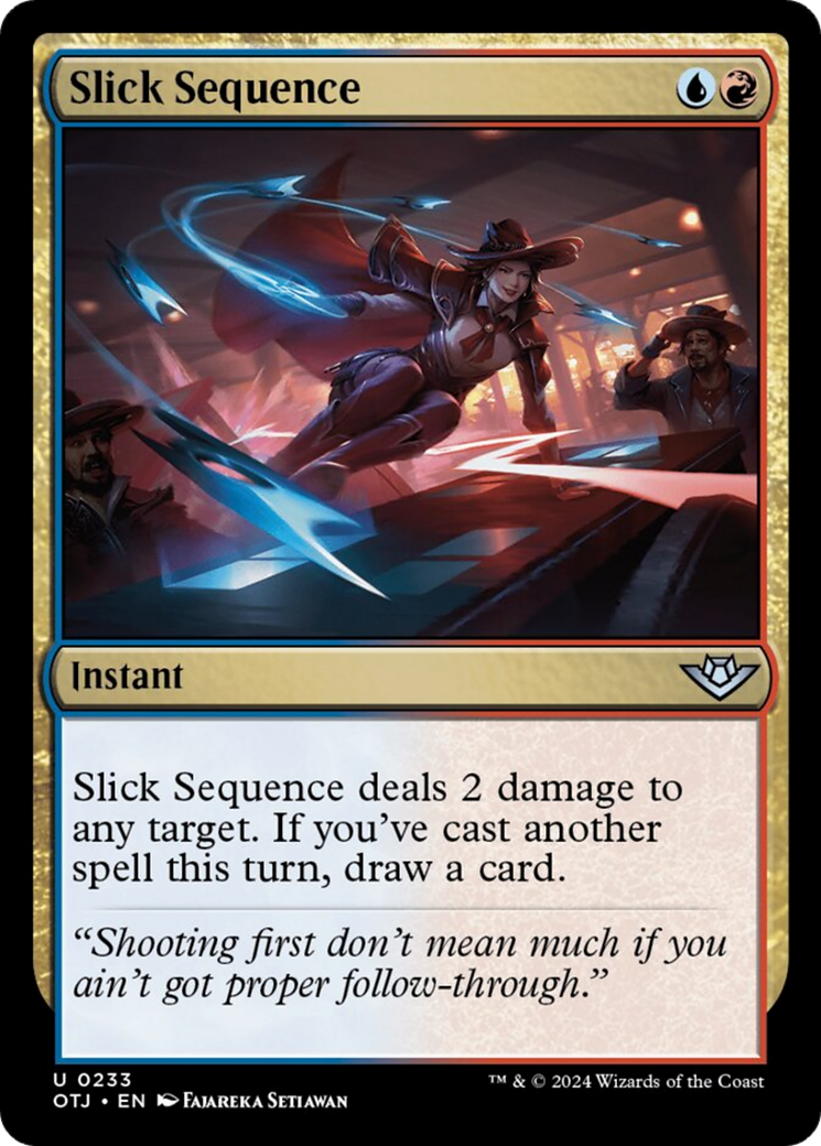 Slick Sequence [Outlaws of Thunder Junction] | Webway Games