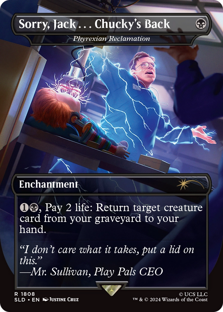 Sorry, Jack . . . Chucky's Back - Phyrexian Reclamation [Secret Lair Drop Series] | Webway Games
