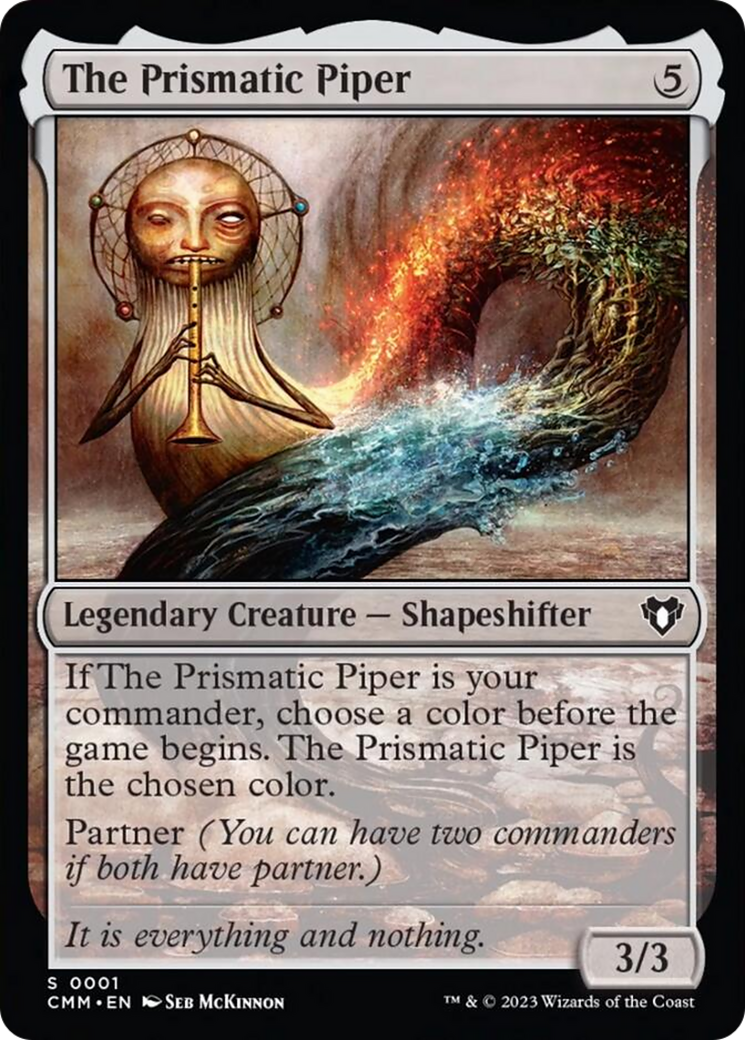 The Prismatic Piper [Commander Masters] | Webway Games