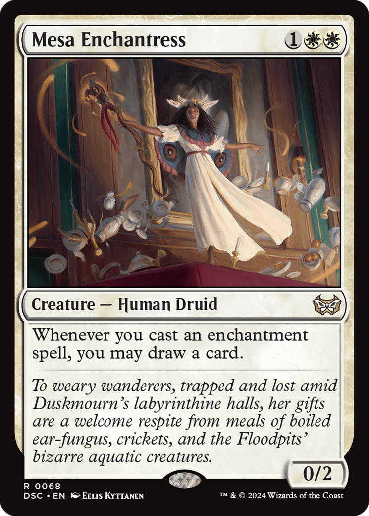 Mesa Enchantress [Duskmourn: House of Horror Commander] | Webway Games
