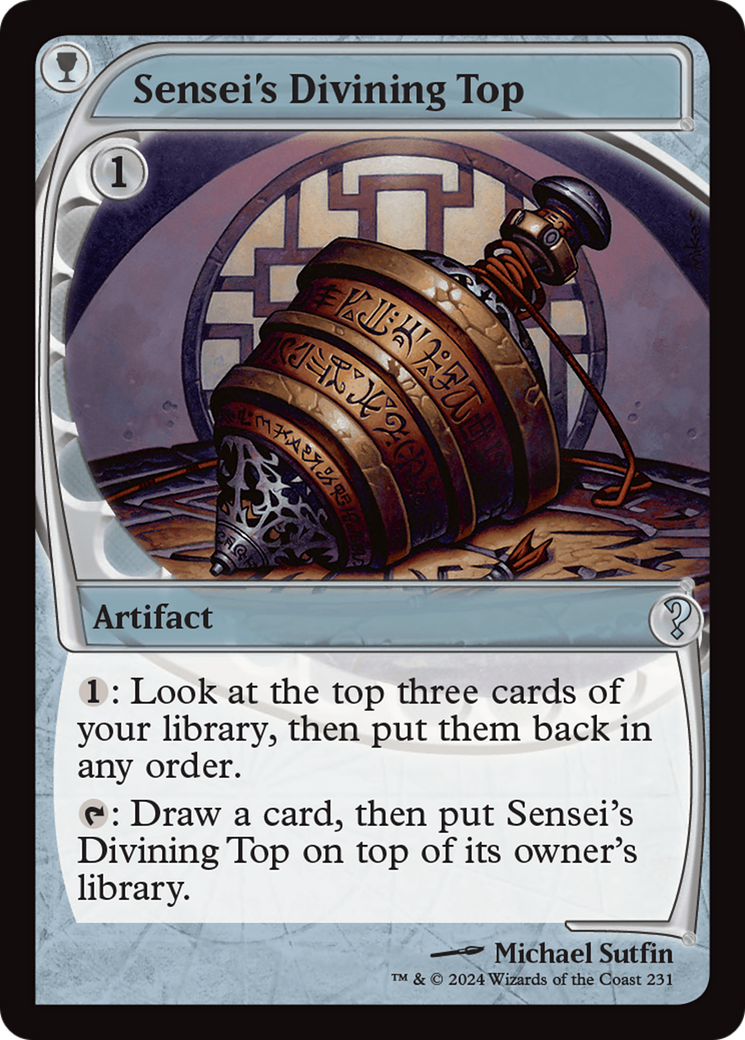 Sensei's Divining Top (Future Sight) [Mystery Booster 2] | Webway Games