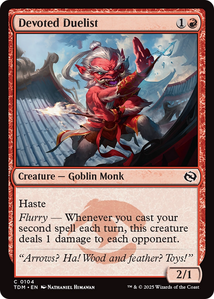 Devoted Duelist [Tarkir: Dragonstorm] | Webway Games