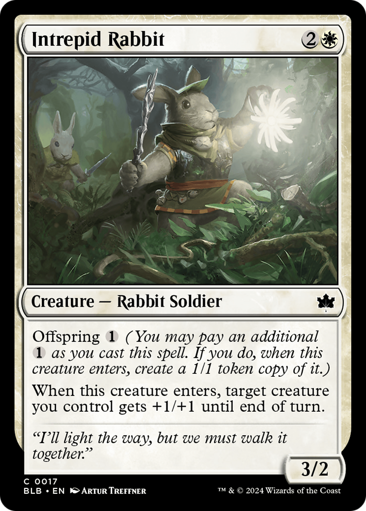 Intrepid Rabbit [Bloomburrow] | Webway Games