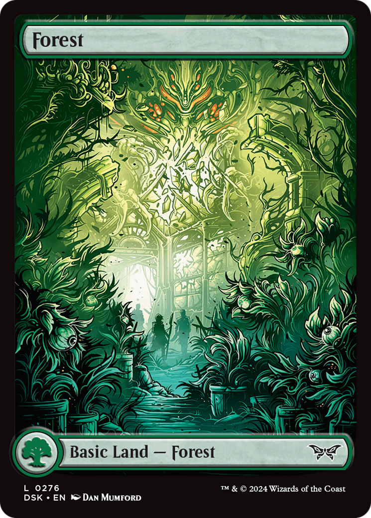 Forest (276) - Full Art [Duskmourn: House of Horror] | Webway Games