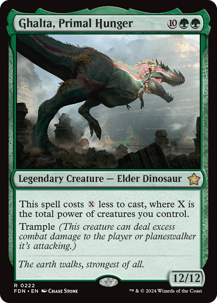 Ghalta, Primal Hunger [Foundations] | Webway Games