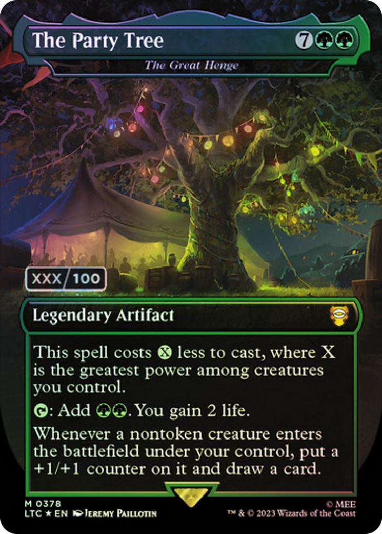 The Party Tree - The Great Henge (Serialized) [The Lord of the Rings: Tales of Middle-Earth Commander] | Webway Games