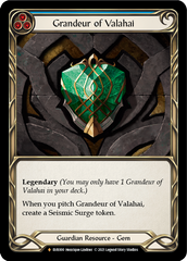 Grandeur of Valahai [EVR000] (Everfest)  1st Edition Cold Foil | Webway Games