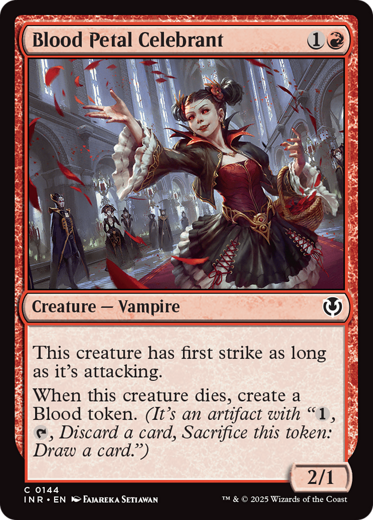 Blood Petal Celebrant [Innistrad Remastered] | Webway Games