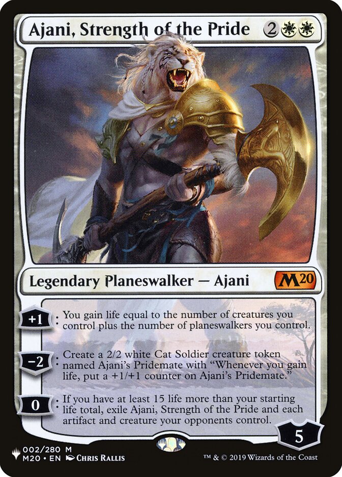 Ajani, Strength of the Pride [The List] | Webway Games