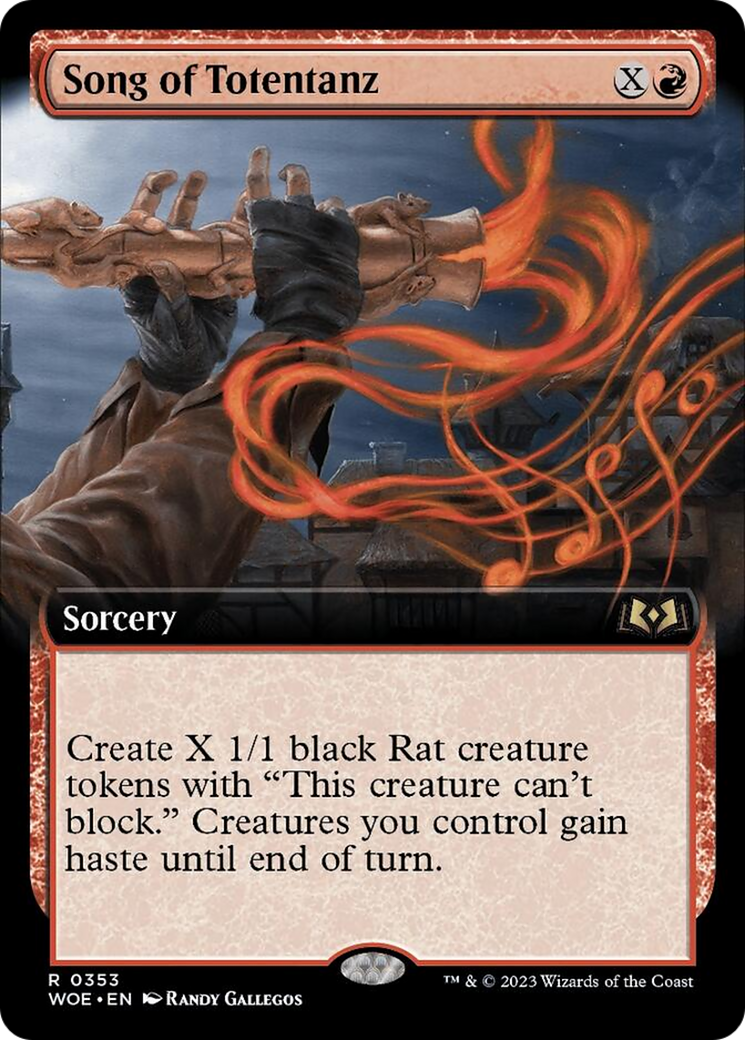 Song of Totentanz (Extended Art) [Wilds of Eldraine] | Webway Games