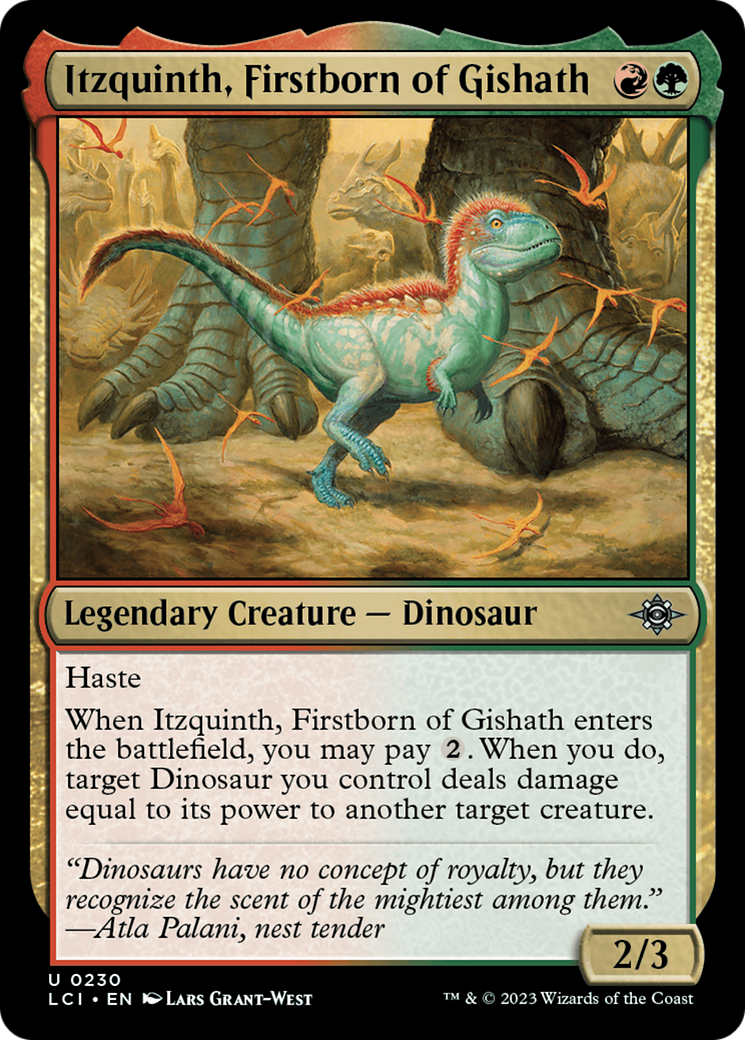 Itzquinth, Firstborn of Gishath [The Lost Caverns of Ixalan] | Webway Games