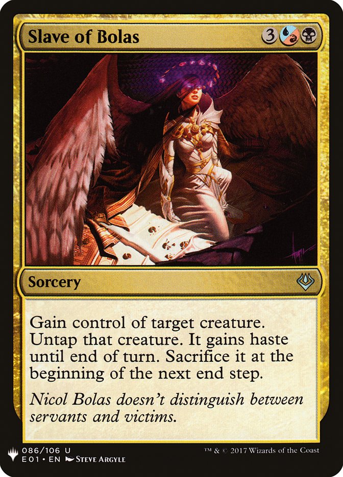Slave of Bolas [Mystery Booster] | Webway Games