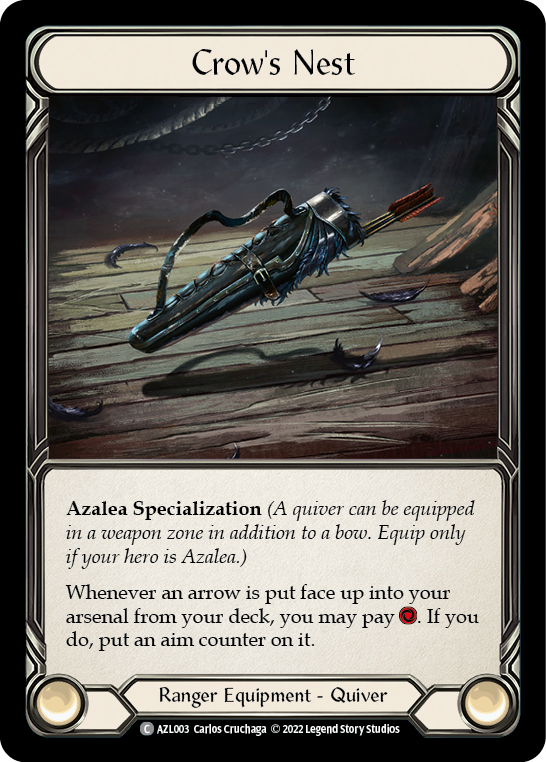 Crow's Nest [AZL003] (Outsiders Azalea Blitz Deck) | Webway Games