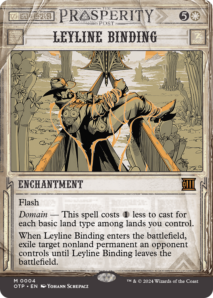 Leyline Binding [Outlaws of Thunder Junction: Breaking News] | Webway Games