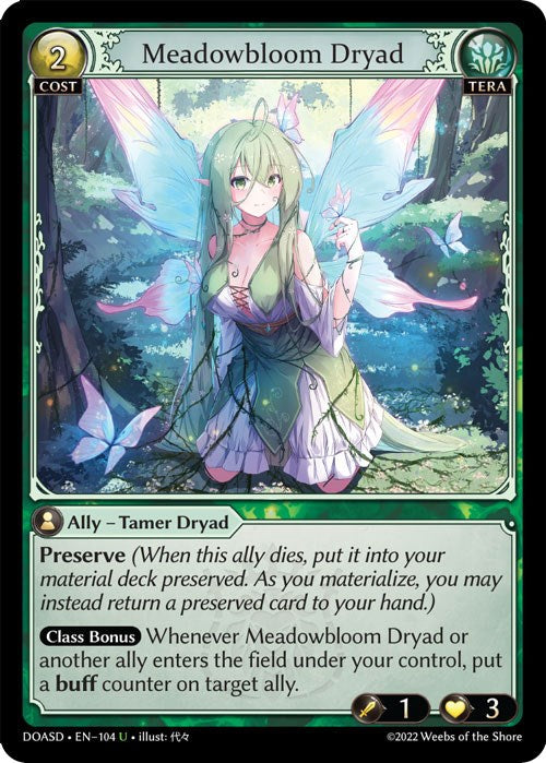 Meadowbloom Dryad (104) [Dawn of Ashes: Starter Decks] | Webway Games