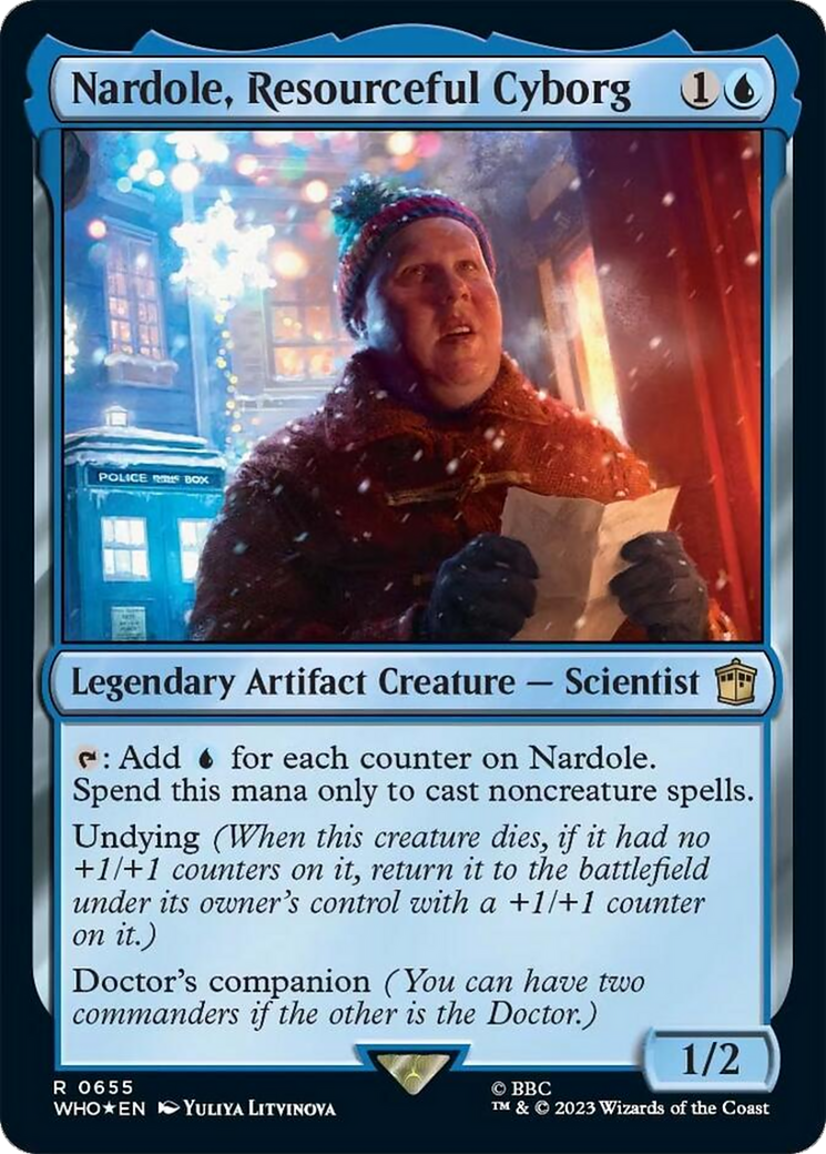 Nardole, Resourceful Cyborg (Surge Foil) [Doctor Who] | Webway Games