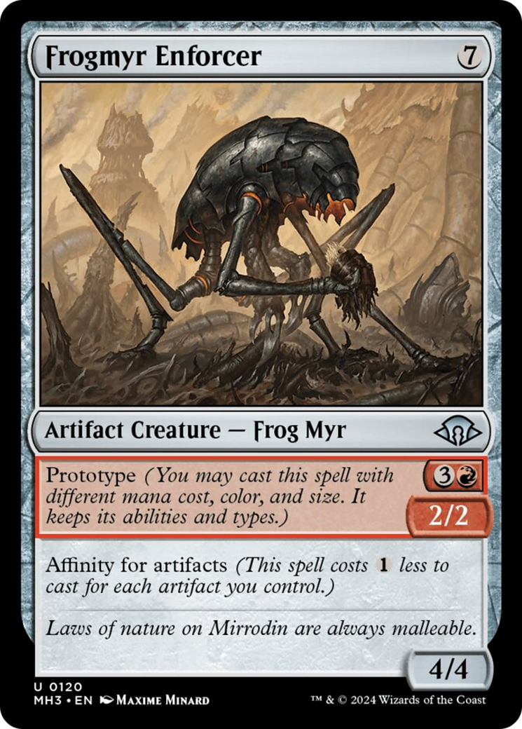Frogmyr Enforcer [Modern Horizons 3] | Webway Games