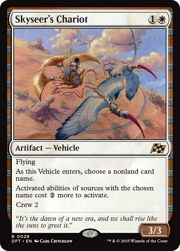 Skyseer's Chariot [Aetherdrift] | Webway Games