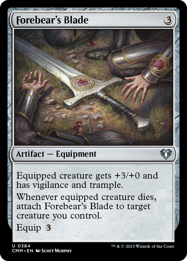 Forebear's Blade [Commander Masters] | Webway Games