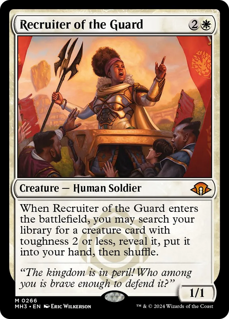 Recruiter of the Guard [Modern Horizons 3] | Webway Games