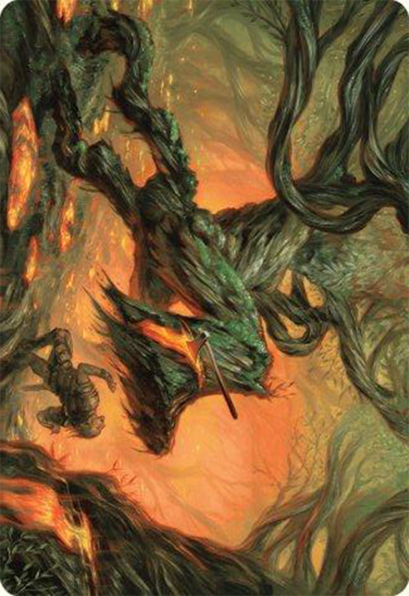 Stump Stomp Art Card [Modern Horizons 3 Art Series] | Webway Games