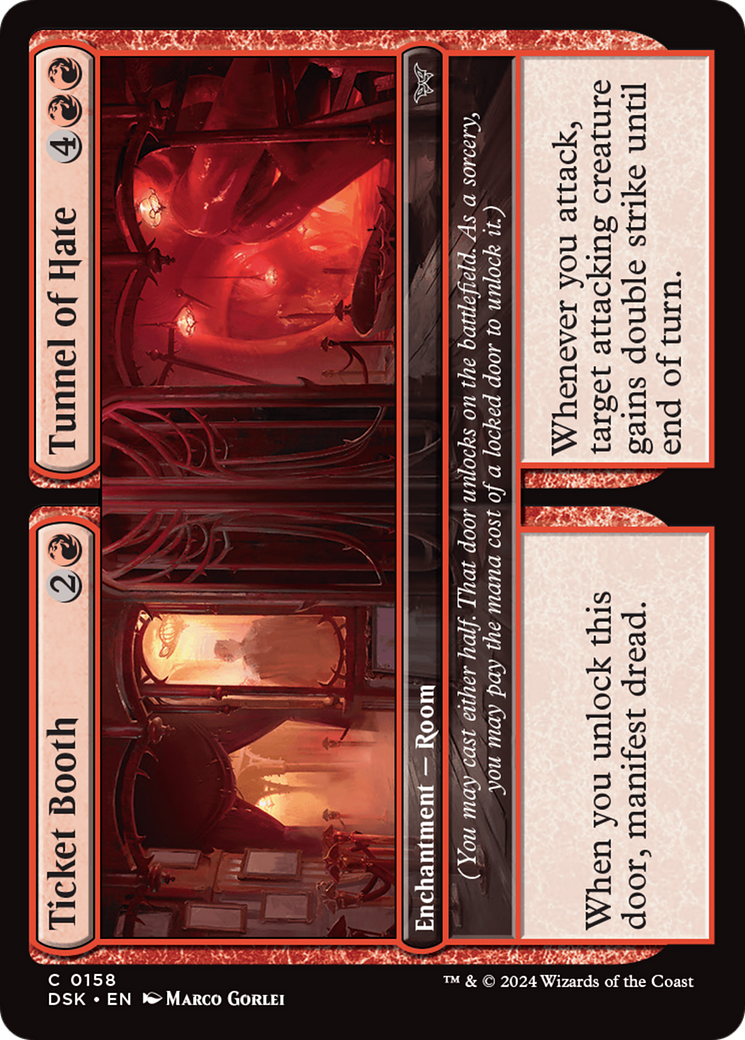Ticket Booth // Tunnel of Hate [Duskmourn: House of Horror] | Webway Games