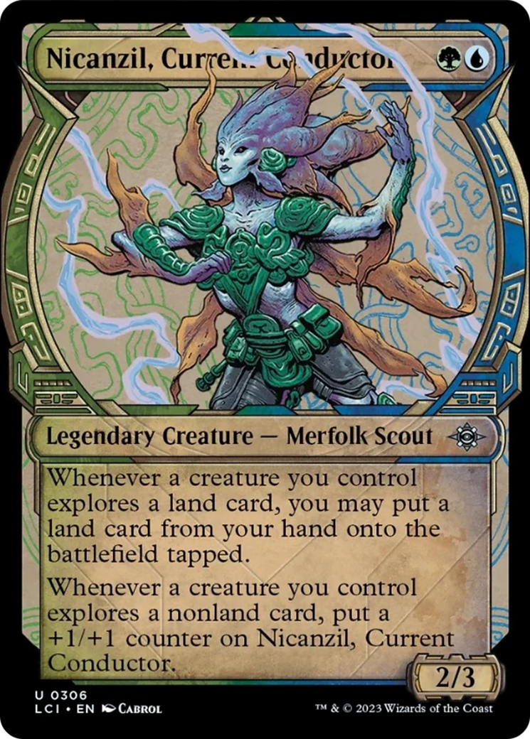 Nicanzil, Current Conductor (Showcase) [The Lost Caverns of Ixalan] | Webway Games