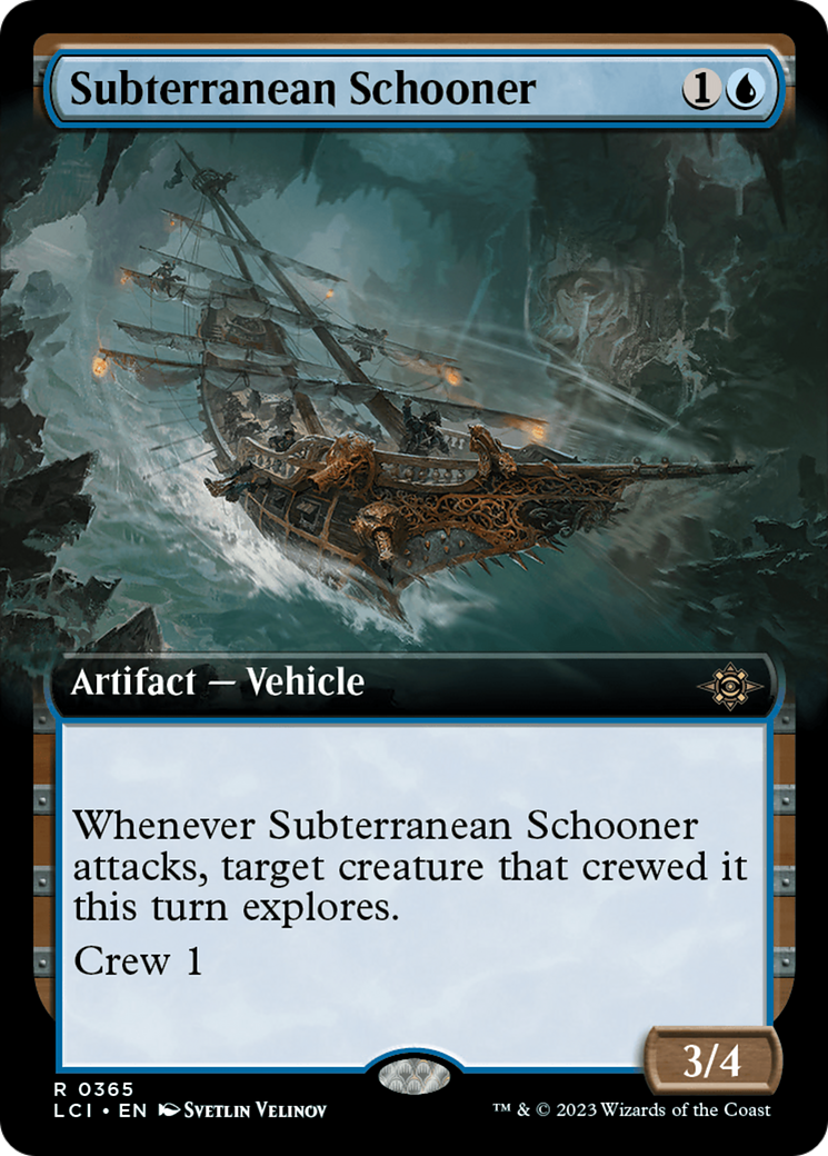 Subterranean Schooner (Extended Art) [The Lost Caverns of Ixalan] | Webway Games