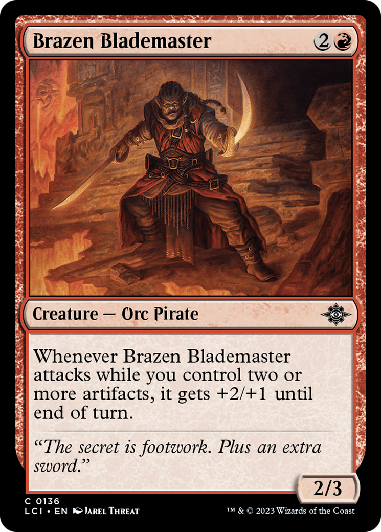 Brazen Blademaster [The Lost Caverns of Ixalan] | Webway Games