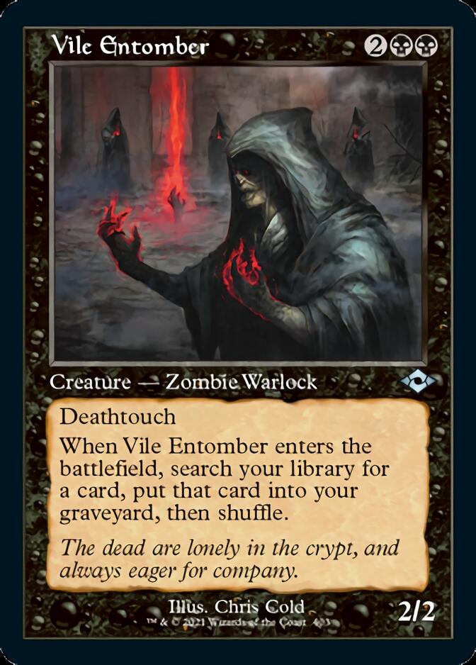 Vile Entomber (Retro Foil Etched) [Modern Horizons 2] | Webway Games