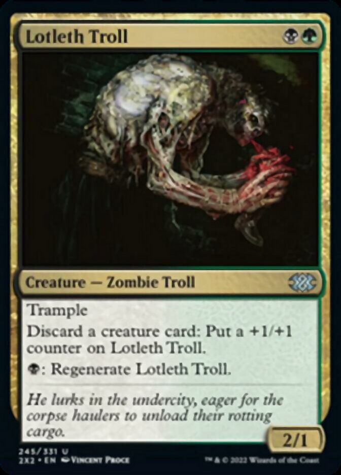 Lotleth Troll [Double Masters 2022] | Webway Games