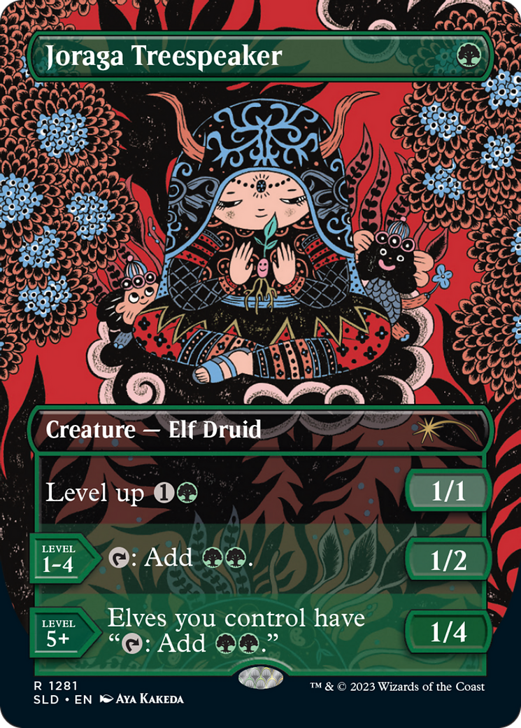 Joraga Treespeaker (Borderless) [Secret Lair Drop Series] | Webway Games