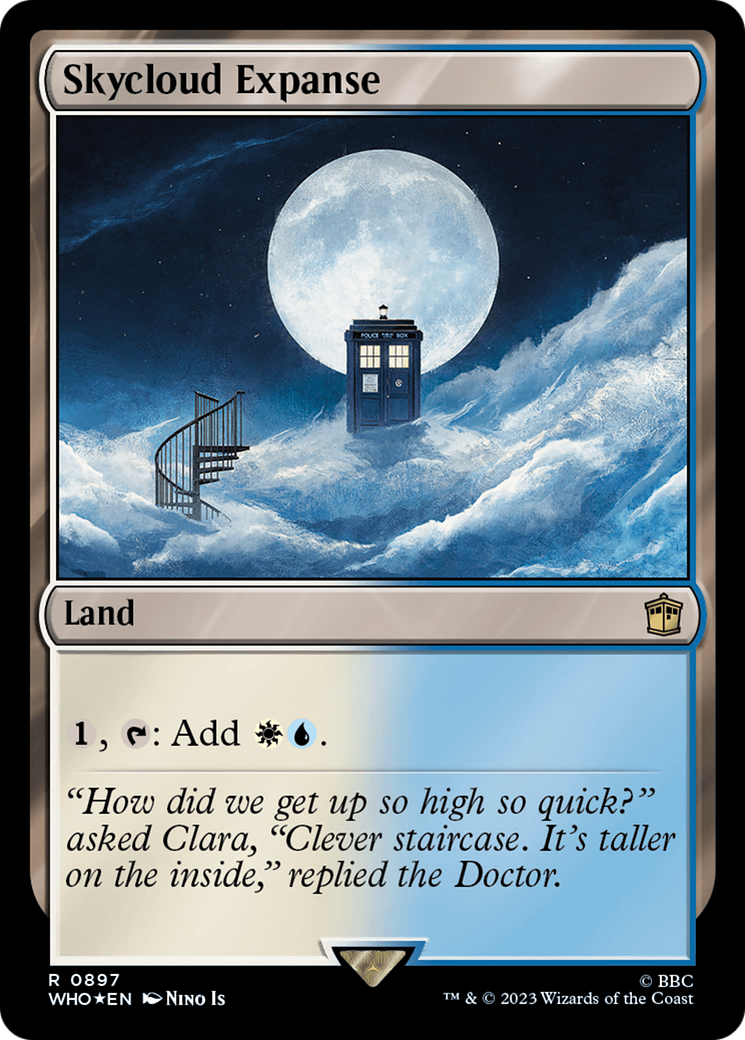 Skycloud Expanse (Surge Foil) [Doctor Who] | Webway Games