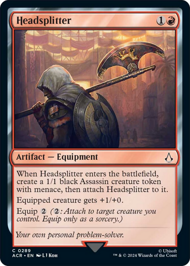 Headsplitter [Assassin's Creed] | Webway Games