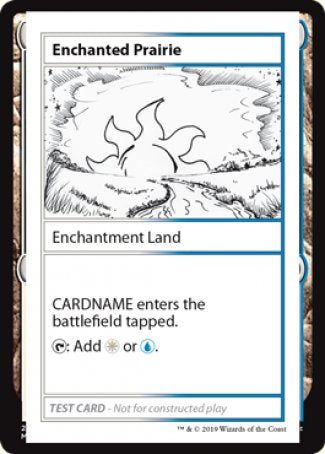 Enchanted Prairie (2021 Edition) [Mystery Booster Playtest Cards] | Webway Games