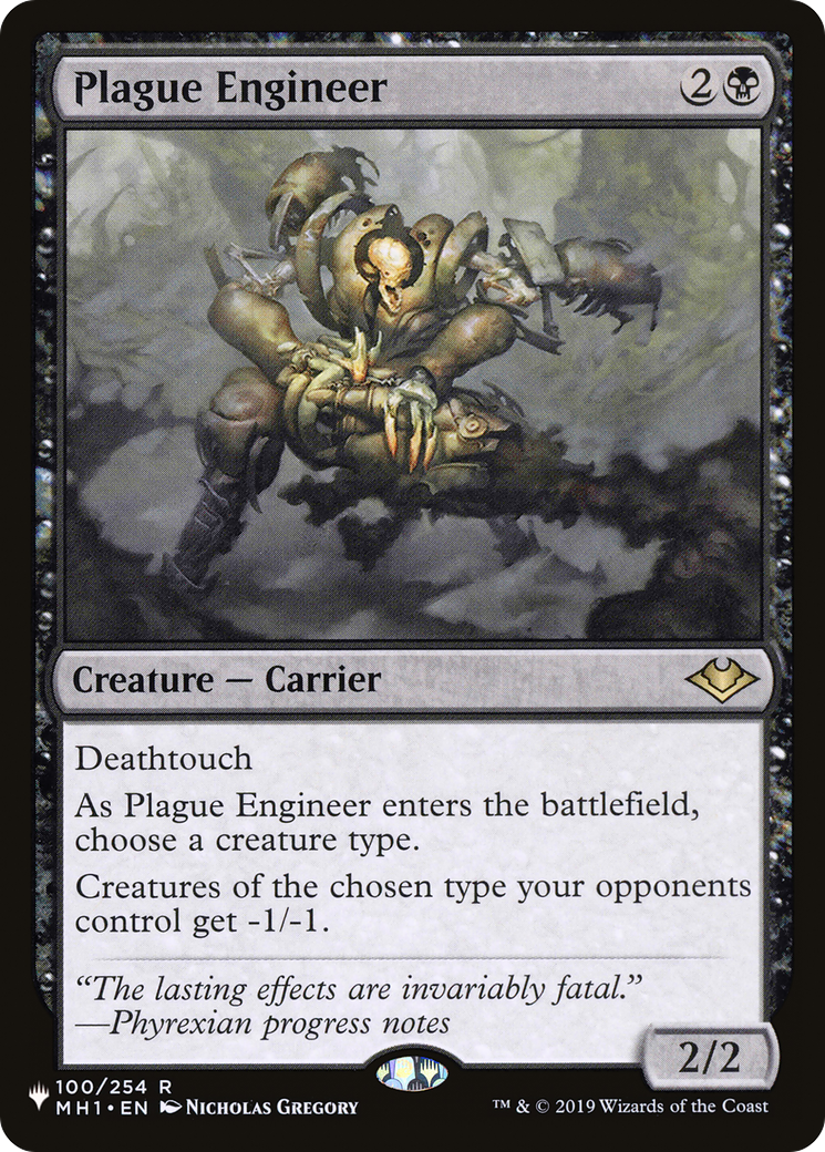 Plague Engineer [The List] | Webway Games