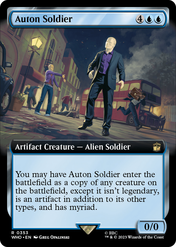 Auton Soldier (Extended Art) [Doctor Who] | Webway Games