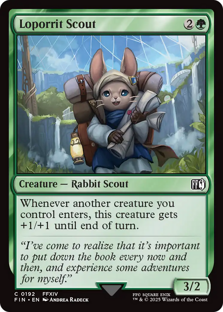 Loporrit Scout [FINAL FANTASY] | Webway Games