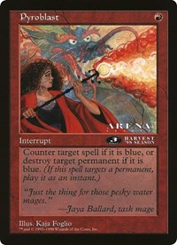 Pyroblast (Oversized) [Oversize Cards] | Webway Games