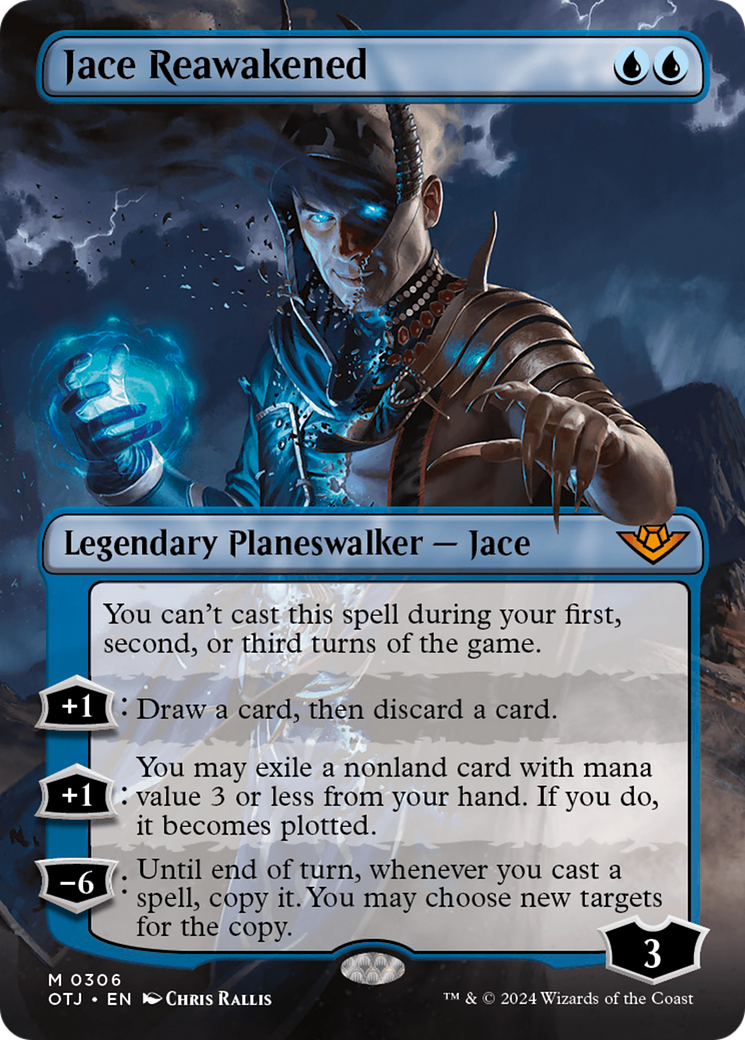 Jace Reawakened (Borderless) [Outlaws of Thunder Junction] | Webway Games