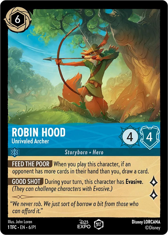 Robin Hood (6) [D23 Promos] | Webway Games