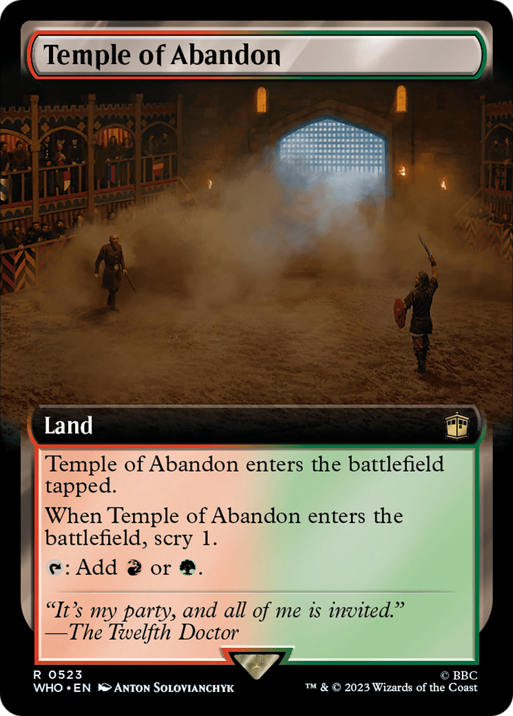 Temple of Abandon (Extended Art) [Doctor Who] | Webway Games