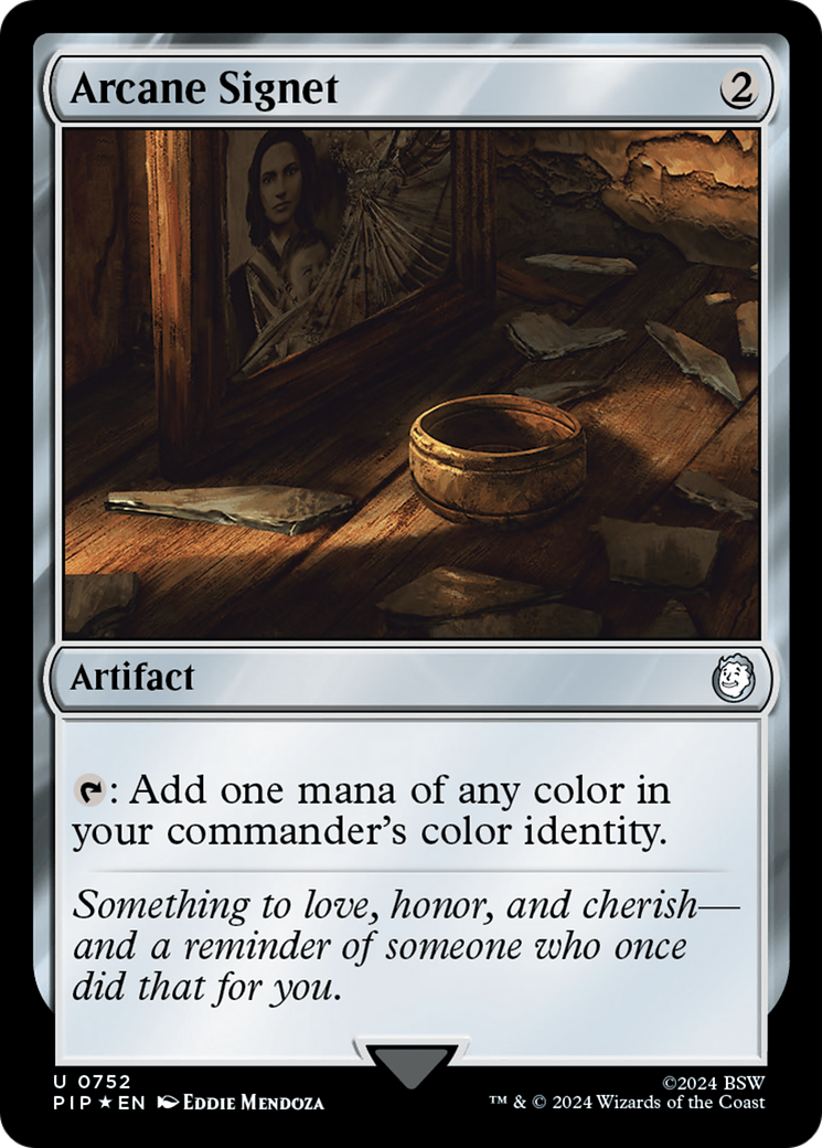 Arcane Signet (Surge Foil) [Fallout] | Webway Games