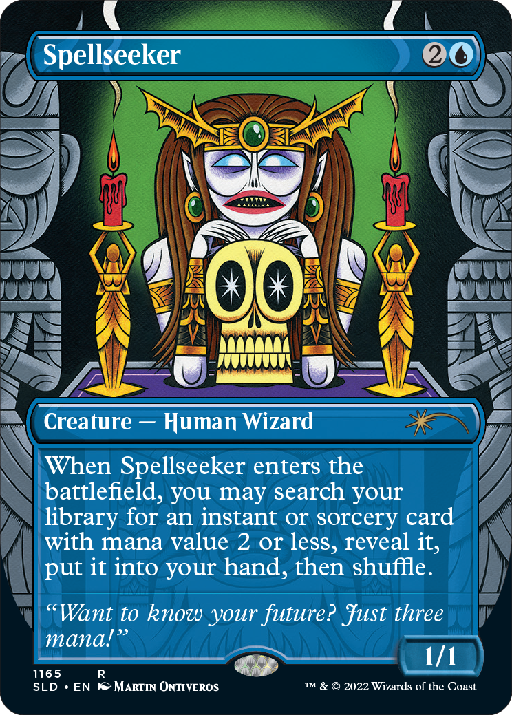Spellseeker (Borderless) [Secret Lair Drop Series] | Webway Games