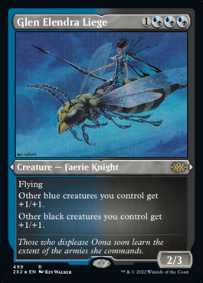 Glen Elendra Liege (Foil Etched) [Double Masters 2022] | Webway Games