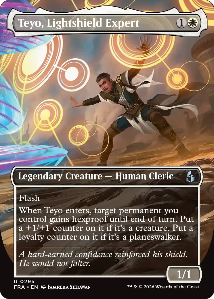 Teyo, Lightshield Expert (Borderless) [Reality Fracture] | Webway Games