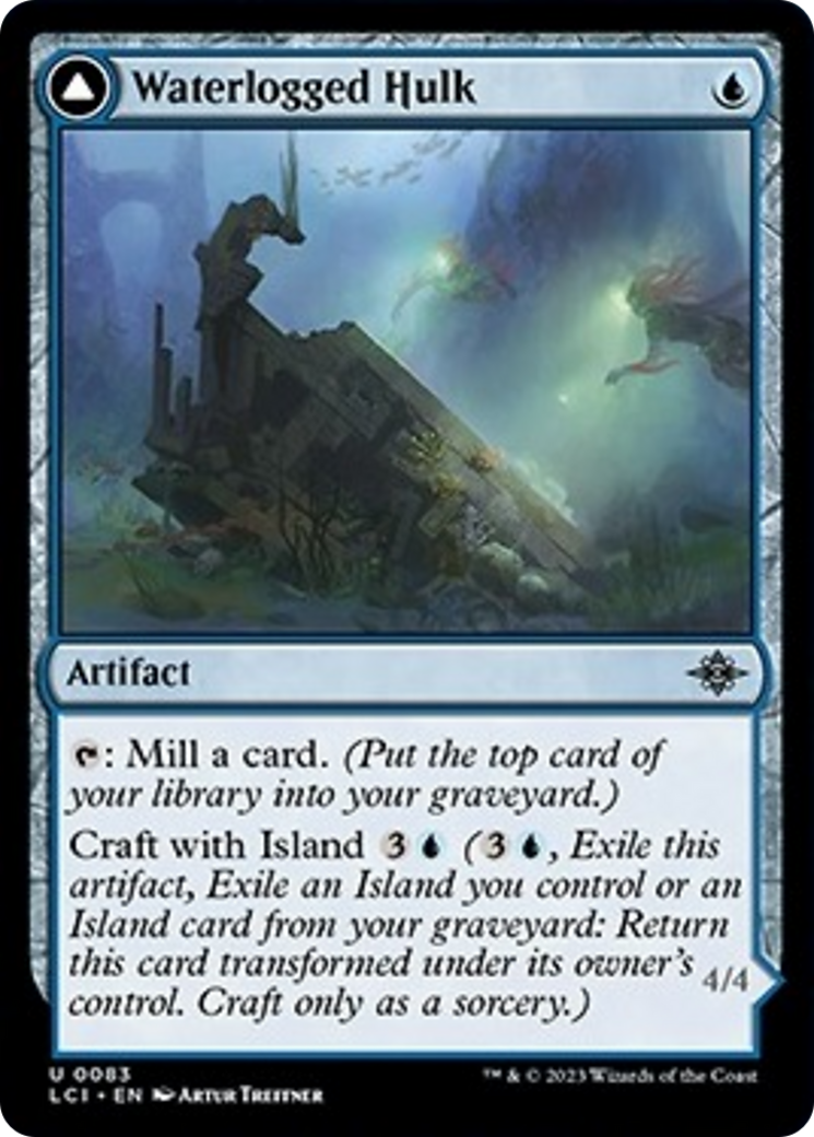 Waterlogged Hulk // Watertight Gondola [The Lost Caverns of Ixalan] | Webway Games
